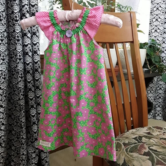 NWOT Life is a flutter summer dress sz. 4 - Picture 4 of 5